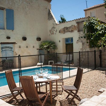 Maison Pelissier Bed And Breakfast With Sweeming Pool Cuxac-dʼAude Exterior foto